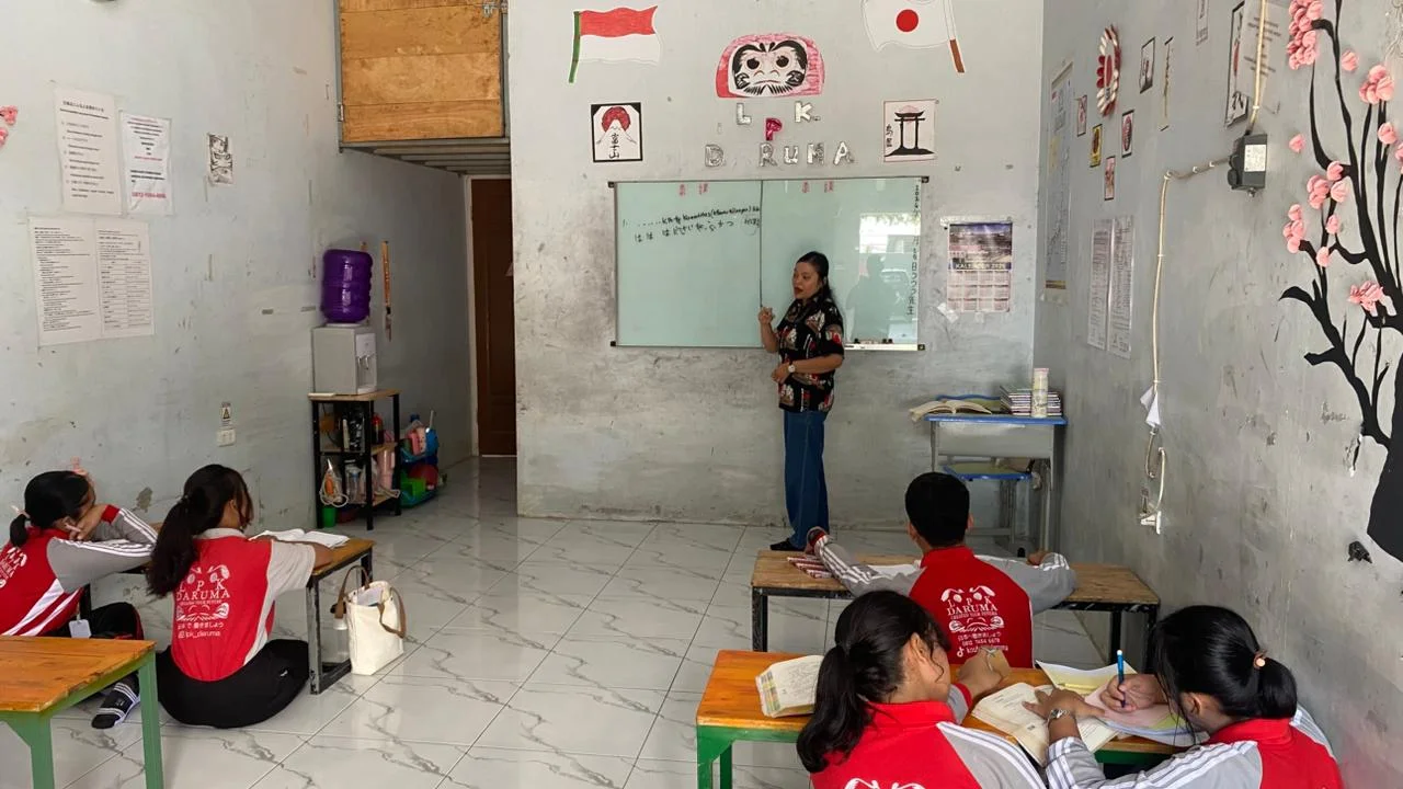 Kursus bahasa Jepang di Deli Serdang untuk calon peserta program Jepang